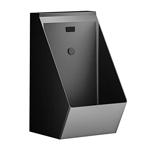 OTQEFTN Wall Mounted Urinal,Automatic Sensor Urinal Toilet,Efficient Flushing Urinal,Vertical Toilets, Commercial Small Drainage Toilets