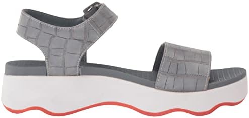 MUK LUKS womens Women's Roller Skate Sandal, Dusty Blue, 9 US | Image 5