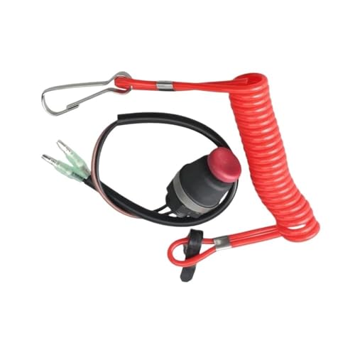 Pièces de moteur de bateau 398-06830 avec coupe-circuit d'arrêt d'urgence - 5