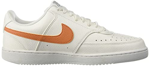 Image of Nike Mens Court Vision Lo Nn Sail /Hot Curry-Sail-Vivid Green Running Shoe - 7 UK (DH2987-104)