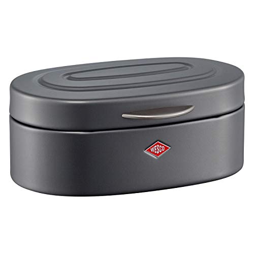 WESCO キャニスター マットグラファイト サイズ:13.6×22.5×H10cm LOFT ストレージボックス MINI ELLY 236001-77