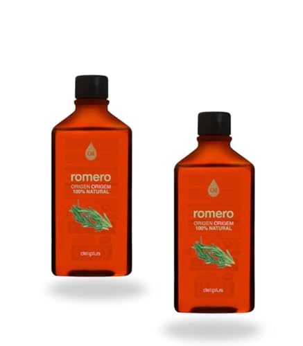 Aceite Corporal de Romero, 100% Natural, Pack 2 Botellas, 200 ml