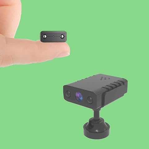 W-Mini Wireless Cameras for Home Security with 64GB SD Card,Built-in Battery,Night Vision,Motion Detection,Cloud Storage,WiFi Indoor Security Camera for Home,Baby,Pet,Office and More Cover