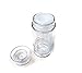 Healthcom 10 Pcs 30ml Empty Deodorant Containers Twist-up Filling Stick Clear Plastic Deodorant Container 1 Oz Refillable Deodorant Bottles Bottom-fill Round Lip Balm Tubes for DIY Lipstick Crayon Chapstick