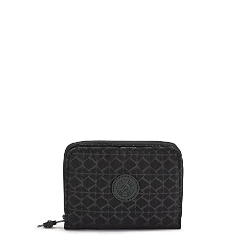 Kipling Women's Money Love Wallet, RFID Anti-Hacker Technology Wallet, Polyester Zip Closure Wallet