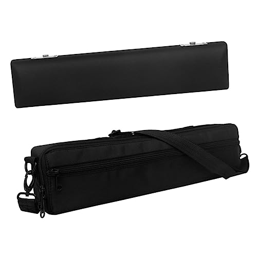 GOOHOCHY 16 Hole Flute Protection Case Set Durable Oxford Cloth Flute Pouch with Convenient Carrying Bag for Wind Instrument Storage and Transport