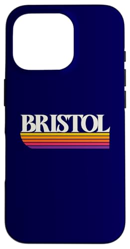 Bristol Tennessee Retro Graphic - TN ブリストル スマホケース iPhone 16 Pro 用