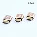 DTech HDMI Dummy Plug 4K Display Emulator Compatible with Windows Mac OSX Linux (fit-Headless, 3 Pack)