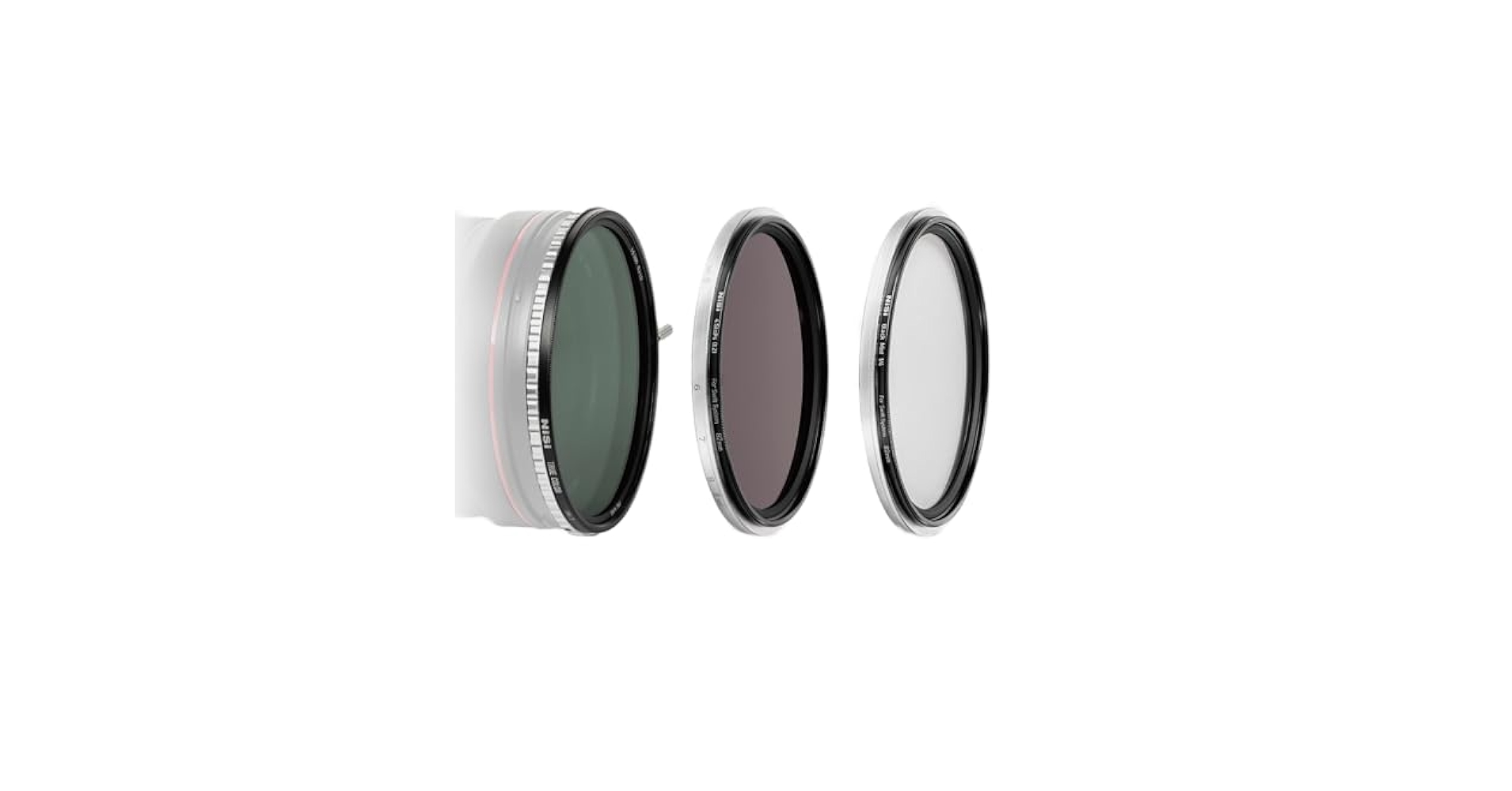 Amazon.com: NiSi - 82mm Swift System VND Mist Kit, 1-5 Stop