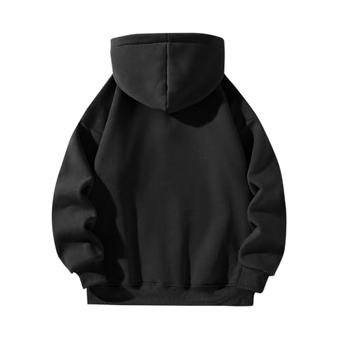 Mens Quarter Zip Pullover Comfy Loose Fit Long Sleeve Oversized Hoodie Trendy Casual Fleece Hooded Sweatshirt3