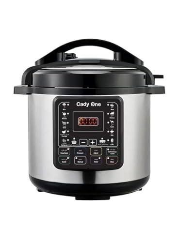 Cady One Electric Pressure Cooker 6 Liter Black 2724457973356
