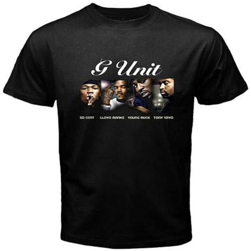G-Unit East Coast Rappers T-Shirt Graphic Shirt Printed Top for Mens 3XL