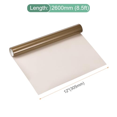 Rouleau vinyle de transfert thermique HTV polyuréthane café pour machine de découpe