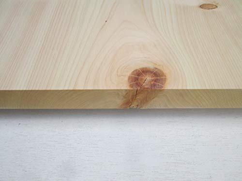 Amazon | 耳付き 一枚板 ※ヒビ 節 ダメージあり 国産檜(桧