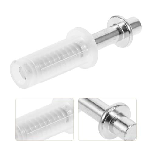 Kit de hardware para puerta bifold con rodillos superiores, 15 piezas, herrajes, bisagras, repuesto para closet, partes de pivote, riel metálico, manijas para ducha, armario y closet miniatura 3