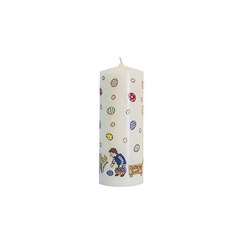 Alison Gardiner Designs - Beautiful Handfinished Egghunt Pilar Candle Approx 30 Hour Burn Time Cover