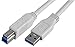 Pro Signal - White 2m USB 3.0 A Male to B Male Lead