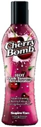 Supre CHERRY BOMB Hot Tingle Dark Tanning Maximizer (Size: 8.5 ounces) Firming Tanning Bed Lotion No Parabens