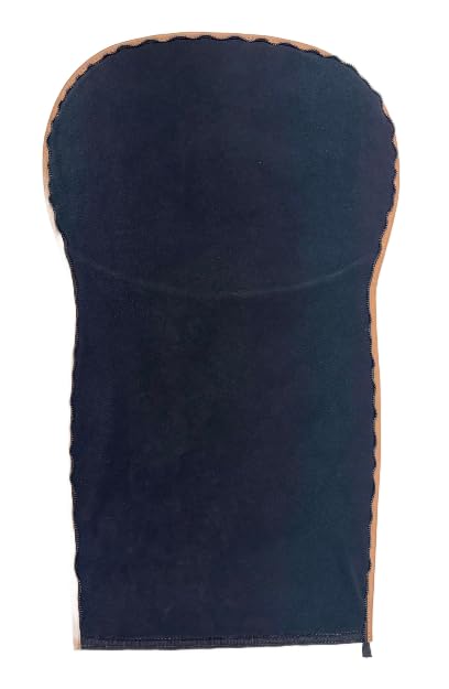 Pedicure Chair Back Cushion Cover ONLY with Diamond Quilted Pattern-Front Zipper Design-Cappuccino