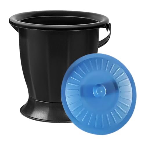 BUTIFULSIC Chamber Pot for Adults Portable Plastic Urinal Lid Squatting Stool for Travel Baby Training Potty for Home Use