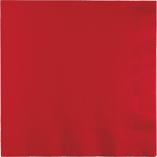 Touch of Color Paper Lunch Napkins Classic Red 150-Count