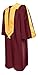 Herrenbek Unisex Choir Robe with Gold Satin Stole for Church