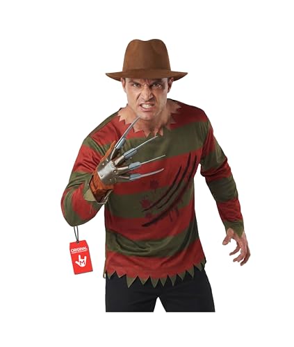 Morph Nightmare Killer Costume Men With Claw Sizes M-3XL Scary Halloween Costumes For Men M