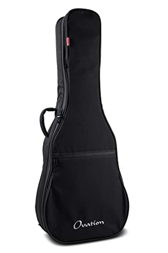 Ovation - Bolsa de guitarra para concierto, Negro -
