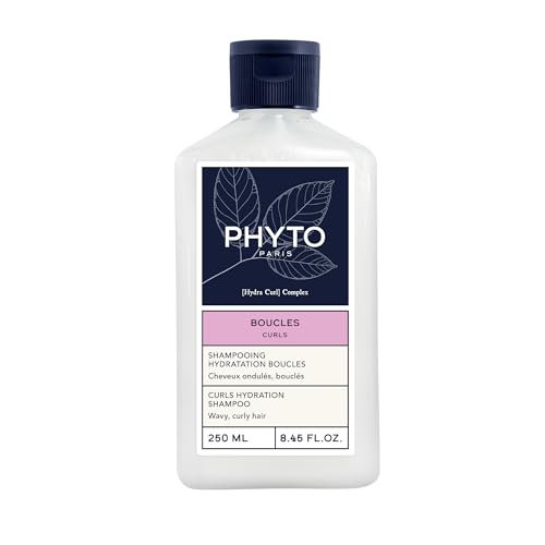 PHYTO CURLS Hydration Shampoo, Sulfate-Free, Silicone-Free, Nouri...