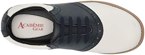Academie Gear Spirit AW-E Women's Wide School Shoe (6) White/Navy | Image 4