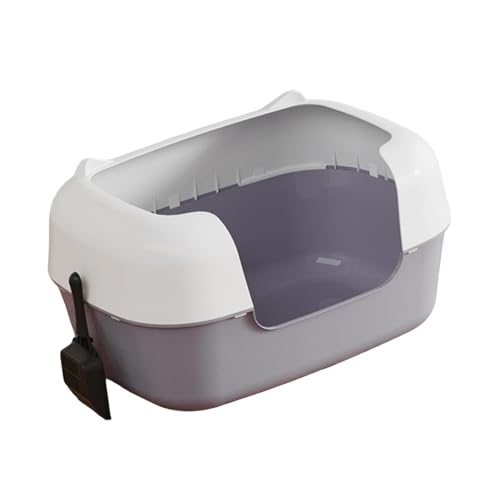 Caja sanitaria abierta para gatos 48x24.7x28.7 cm miniatura 2