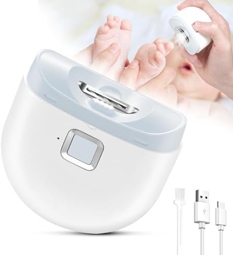 Electric Nail Clipper, 3 in 1 Electric Nail Trimmer and Polisher ...