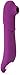 Vibrador vaginal Syl sumergible con estimulación mediante pulsaciones de Platanomelón (Lila)