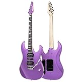 Electric guitar ST single shake adult beginner beginner rock professional performance electric guitar set-D150 (Purple)