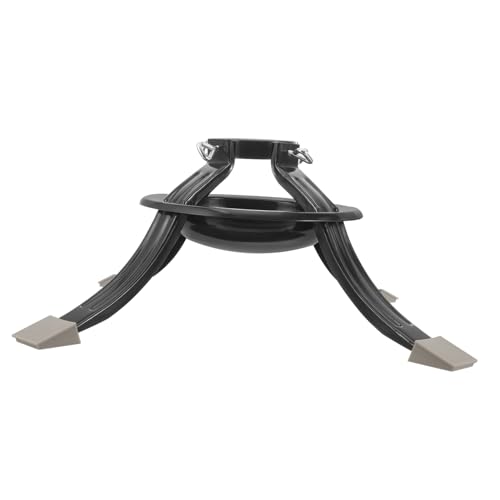 Garneck Christmas Tree Stand Metal Round Base Sturdy and Detachable Holder for Xmas Tree Safe and Smooth for Home Decor