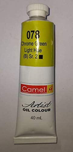 Image of Artist Oil Colour 40 ml Pack Of One (Chrome Green Light Hue 078)