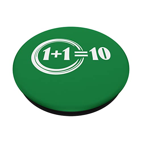Maths for Computer Nerds with Bit & Byte PopSockets Swappable PopGrip, Black - Image 2