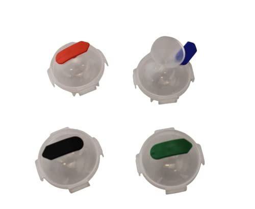 Set de 4 moldes de esfera de hielo de plástico miniatura 4