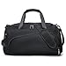 Sporttasche Herren und Damen - Sporttasche Rucksack - Reisetasche - Weekender Duffle Bag - Gym Bag mit Schuhfach und Nassfach - 50 x 28 x 25 cm - Schwarz