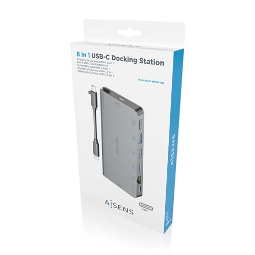 Aisens Hub Usb ASUC-8P015-GR Grigio (1 Pezzo) - 7