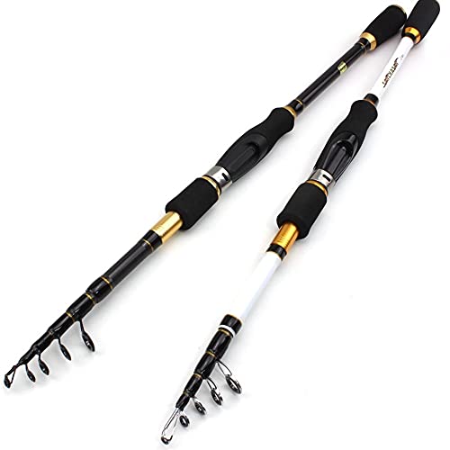 1.8m-2.7m m Power Lure 7-28G Portátil Telescópico Caña de Pescar Casting Spinning Pescado Mano Pesca Tackle Barra de mar