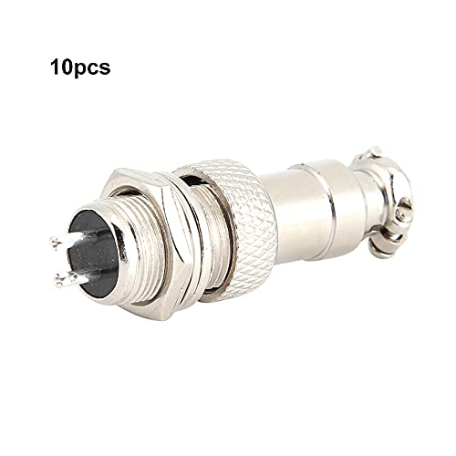 Conector Aviación GX12 2 Núcleos Pack 10 Piezas miniatura 4