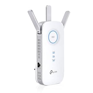TP-Link RE550 Wifi-versterker Repeater AC1900 (Dual-WLAN AC + N, 1300 MBit/s 5 GHz + 600 MBit/s 2,4 GHz, WLAN-versterker…