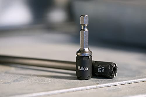 Malco SAWTCOMBO 2 in. and 6 in. Reversible SawTooth Hex Driver 1/4 in. and 5/16 in., 2 piece set by Malco - Used condition - Image 3