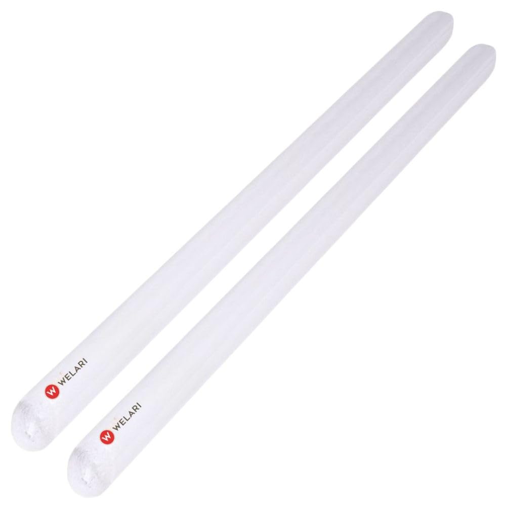Welari White Damask Banqueting Roll (10m x 1.2m) x 2 | Elegant Disposable Table Cover for Weddings, Parties & Events | Catering Buffet Paper Cloth | (2 Pack)