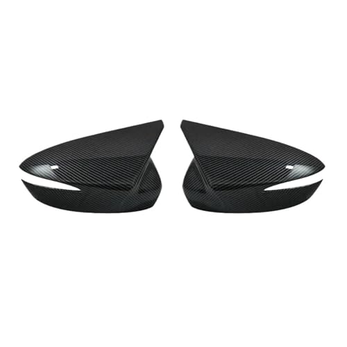 Coque de rétroviseur pour Mazda CX-3 CX-4 CX-5 2015-2019 motif carbone noir