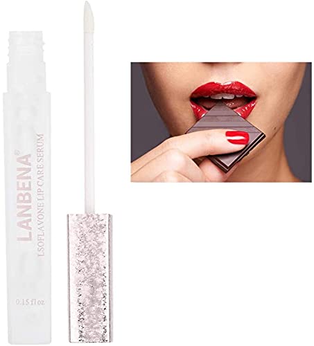 Lip Care Lip Plumper Serum aumenta la elasticidad de los labios, bálsamo labial potenciador de labios, suero voluminizador de labios, reduce las líneas finas, repara, hidrata (2 piezas)