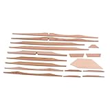 EXQUIMEUBLE 17個点 西洋スプルース ブレース木材 キット アコースティックギタ