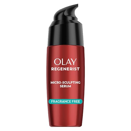 Fall Skincare Routine for Women Over 50: Transform Your Skin at Any Age 8 Olay Regenerist Micro Sculpting Serum, Fragrance Free Anti Aging Face Serum for Daily Use, Hydrating and Firming Facial Serum for Smoother Skin and Wrinkle Appearance, Lightweight Formula, 1.7 Fl Oz