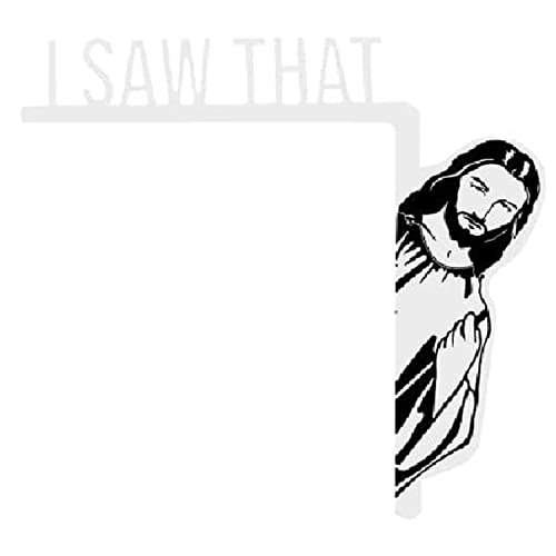 1 Stück Lustiger Jesus Türhänger Jesus Tür Eckschild Dekoration I Über Tür Jesus Schild für Wohnzimmer Cover